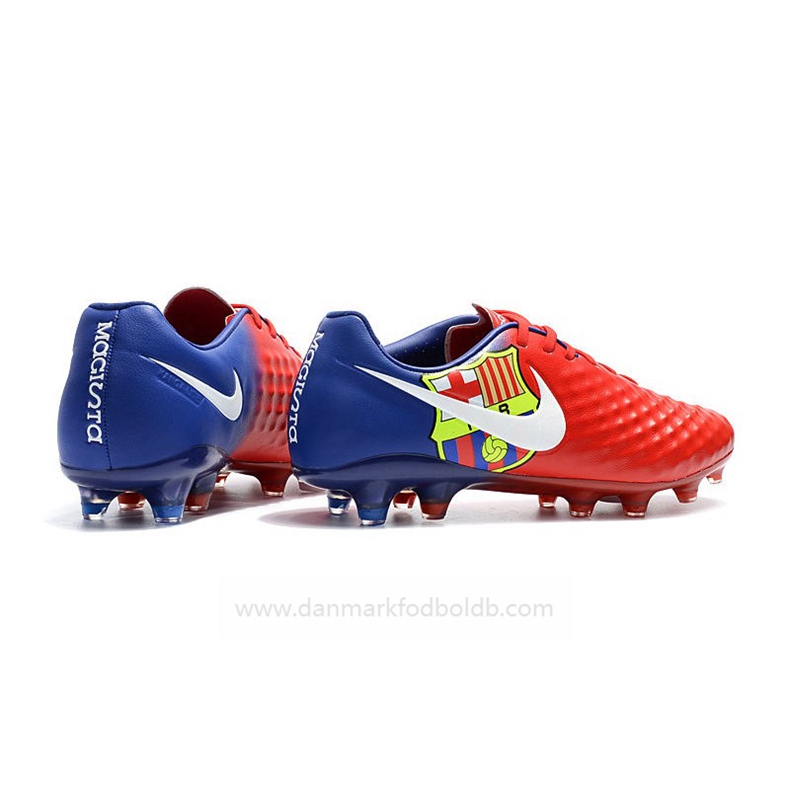 Nike Magista Opus Ii FG Fodboldstøvler Herre – Barcelona Rød